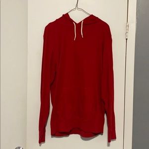Red hoodie